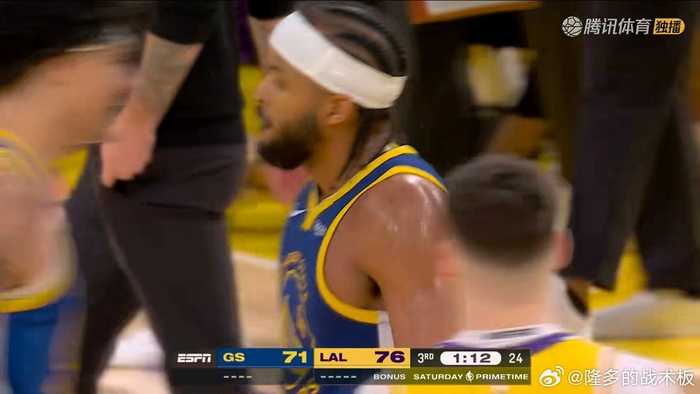 勇士7-0攻势追分，雷迪克紧急暂停